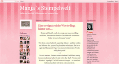 Desktop Screenshot of manjasstempelwelt.blogspot.com