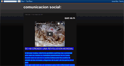 Desktop Screenshot of comunicacionsocialgisela.blogspot.com