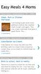 Mobile Screenshot of easymeals4moms.blogspot.com