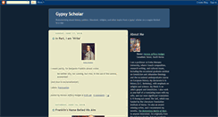 Desktop Screenshot of gypsyscholarship.blogspot.com