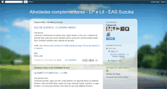 Desktop Screenshot of linguaportuguesaprofleila.blogspot.com