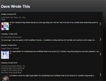 Tablet Screenshot of davewrotethis.blogspot.com