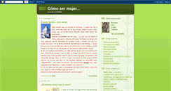 Desktop Screenshot of comosermujer.blogspot.com