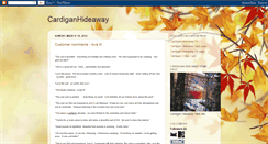 Desktop Screenshot of cardiganhideaway.blogspot.com