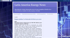 Desktop Screenshot of latinamericaenergynews.blogspot.com
