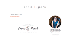 Desktop Screenshot of anniesbutterworth.blogspot.com