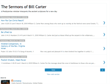 Tablet Screenshot of billcartersermons.blogspot.com