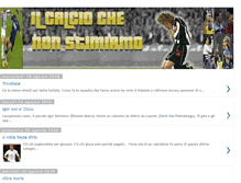 Tablet Screenshot of ilcalciochenonstimiamo.blogspot.com