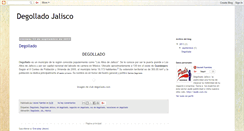 Desktop Screenshot of degolladojalisco.blogspot.com