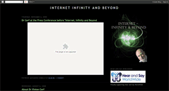 Desktop Screenshot of internetinfinityandbeyond.blogspot.com