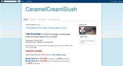 Desktop Screenshot of caramelcreamslush.blogspot.com