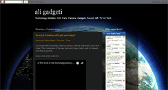 Desktop Screenshot of aligadgeti.blogspot.com