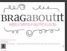 Tablet Screenshot of bragaboutitjewelry.blogspot.com