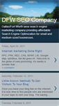Mobile Screenshot of dfwseo.blogspot.com