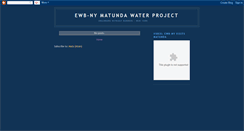 Desktop Screenshot of ewbnymatunda.blogspot.com