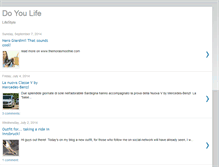 Tablet Screenshot of doyoulife.blogspot.com