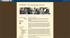 Desktop Screenshot of pioneerdevelopment.blogspot.com