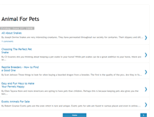 Tablet Screenshot of exoticpets-animal.blogspot.com