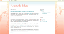 Desktop Screenshot of anapotiadicta.blogspot.com