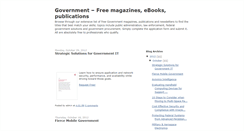 Desktop Screenshot of government-information.blogspot.com