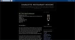 Desktop Screenshot of charlotterestaurantreviews.blogspot.com