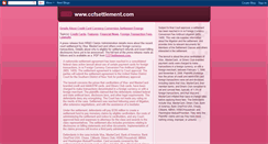 Desktop Screenshot of ccfsettlement.blogspot.com
