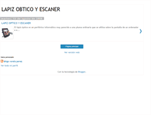 Tablet Screenshot of lapizobticoyescaner.blogspot.com