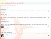 Tablet Screenshot of femalebookreader.blogspot.com