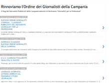 Tablet Screenshot of giornalistipubblicisticampania.blogspot.com