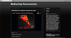 Desktop Screenshot of mothershipreconnection.blogspot.com
