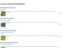 Tablet Screenshot of cross-cultural-herbalism.blogspot.com
