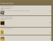 Tablet Screenshot of orelha-de-burro.blogspot.com