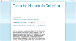 Desktop Screenshot of loshotelesdecolombia.blogspot.com