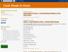 Tablet Screenshot of cooksteakinoven.blogspot.com