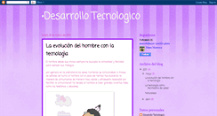 Desktop Screenshot of desarrollotec14.blogspot.com