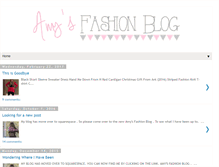 Tablet Screenshot of amyfashionblog52.blogspot.com