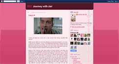 Desktop Screenshot of journeywithjair.blogspot.com