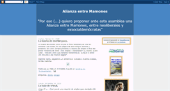 Desktop Screenshot of alianzaentremamones.blogspot.com
