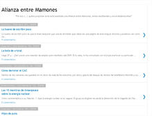 Tablet Screenshot of alianzaentremamones.blogspot.com