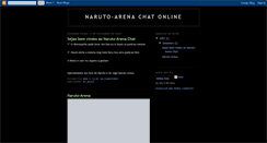 Desktop Screenshot of chat-naruto-arena.blogspot.com