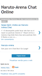 Mobile Screenshot of chat-naruto-arena.blogspot.com