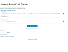 Tablet Screenshot of chat-naruto-arena.blogspot.com