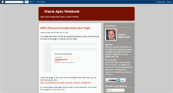 Desktop Screenshot of apex-notes.blogspot.com