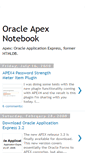 Mobile Screenshot of apex-notes.blogspot.com