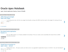 Tablet Screenshot of apex-notes.blogspot.com