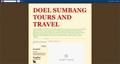 Desktop Screenshot of doelsumbangtours-travel.blogspot.com