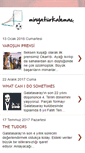 Mobile Screenshot of minyaturkalemac.blogspot.com