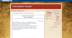 Desktop Screenshot of celestialights.blogspot.com
