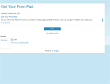 Tablet Screenshot of how-to-get-free-ipad.blogspot.com