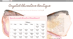 Desktop Screenshot of crystalrhinestoneboutique.blogspot.com